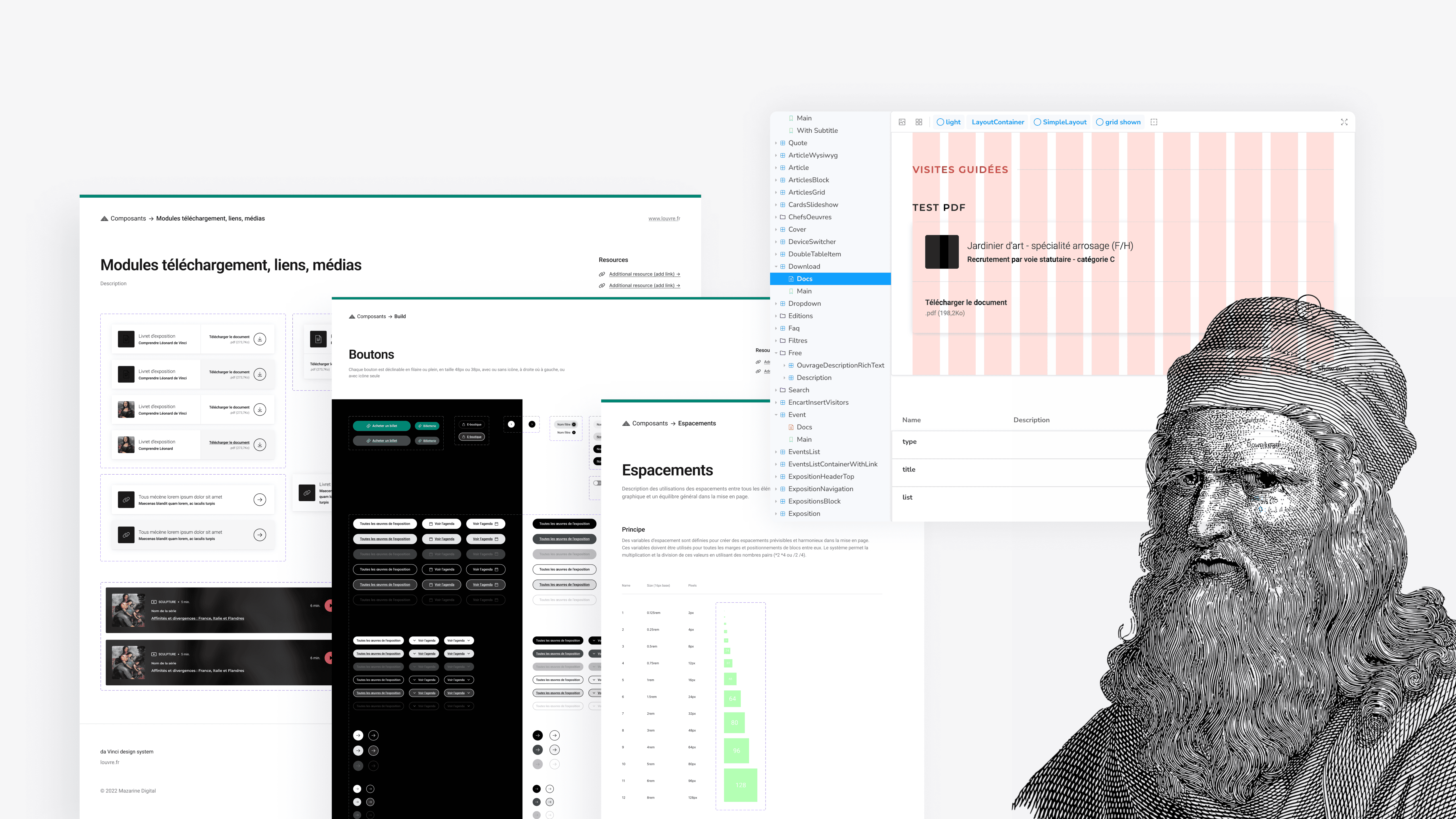 Louvre design system